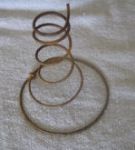 Rusty Bed Springs Cone